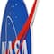 NASA Space Logo Embossed Shaped Metal Wall Sign